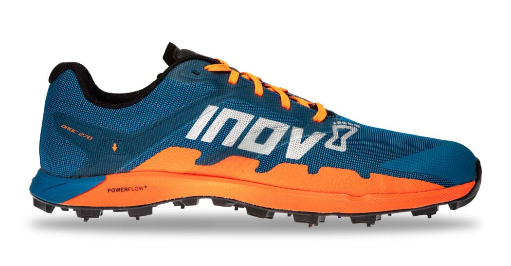 Inov-8 Oroc 270 Mens Trail Running Shoes Blue/Orange Philippines 45871KGLF